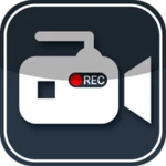 background video recorder android application logo